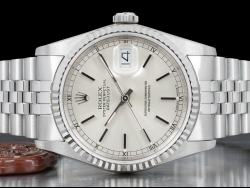 Rolex Datejust 36 Argento Jubilee Silver Lining Dial 16234